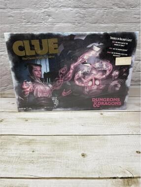 Clue Dungeons & Dragons Board Game USAopoly 2019 Factory Sealed NEW D&D